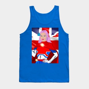 Captain Britain Tank Top